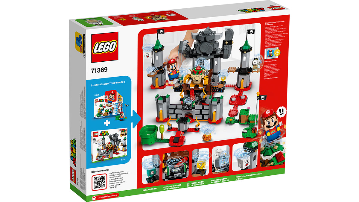 LEGO® Bowser's Castle Boss Battle Expansion Set 7