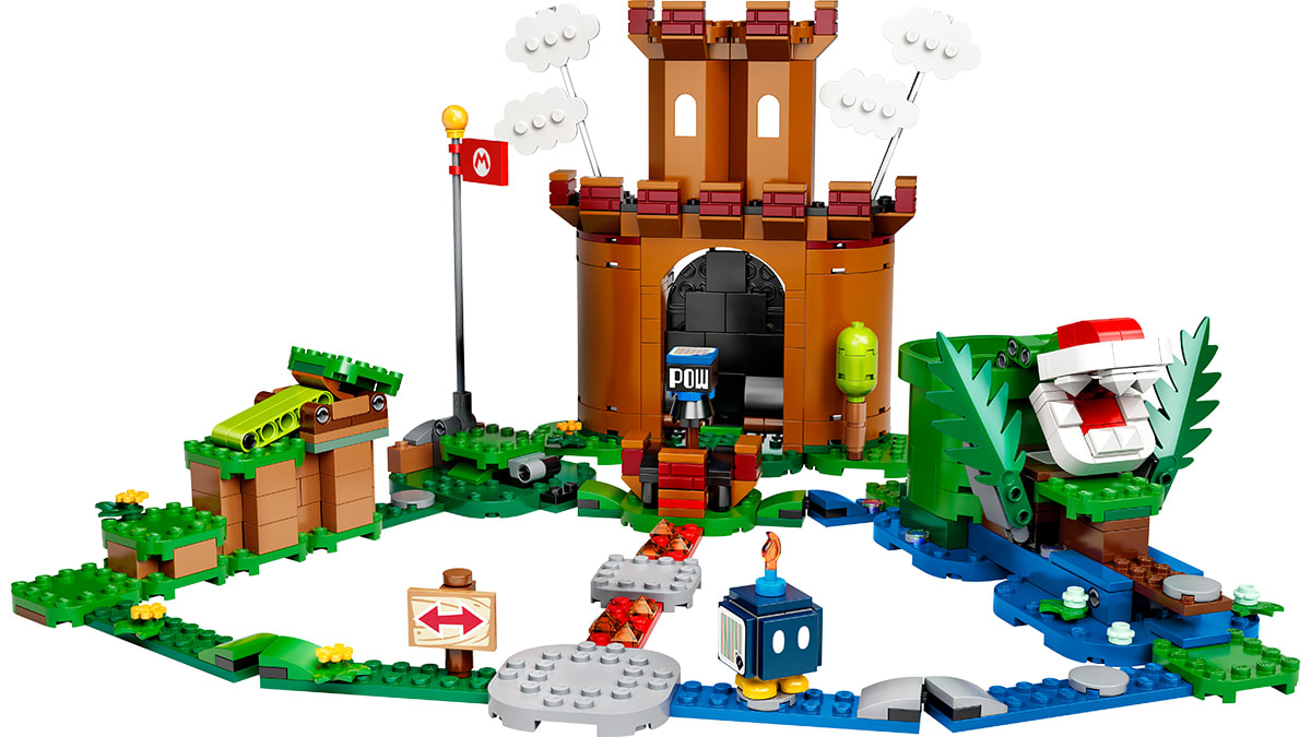 LEGO® Super Mario™ Ensemble d'extension La forteresse de la Plante Piranha 2