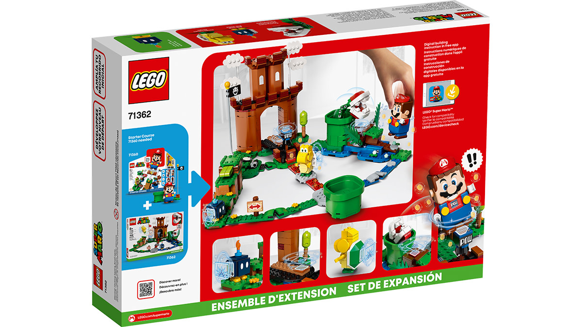 LEGO® Super Mario™ Ensemble d'extension La forteresse de la Plante Piranha 5