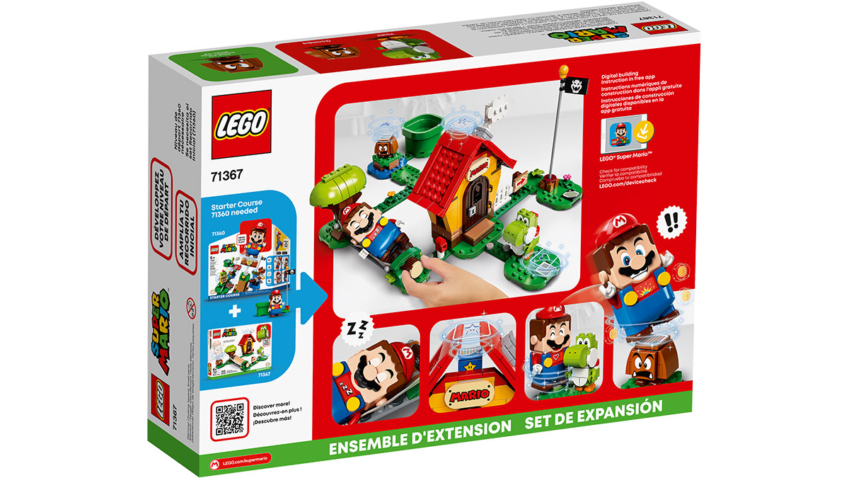 LEGO® Super Mario™ Mario’s House & Yoshi Expansion Set 6
