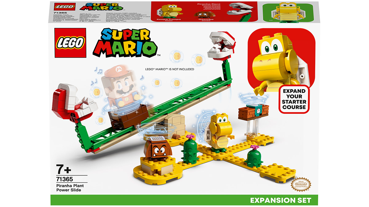 LEGO® Super Mario™ Piranha Plant Power Slide Expansion Set 1
