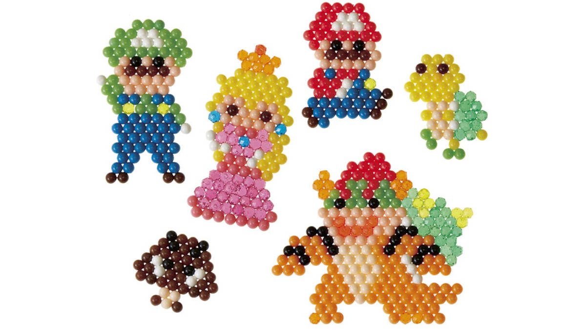 Super Mario Character Set - Aquabeads 2