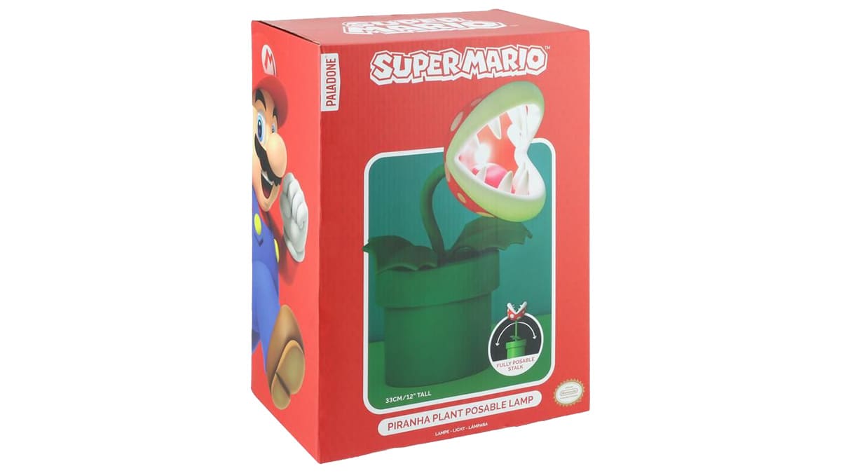Super Mario™ - Piranha Plant Poseable Lamp 3