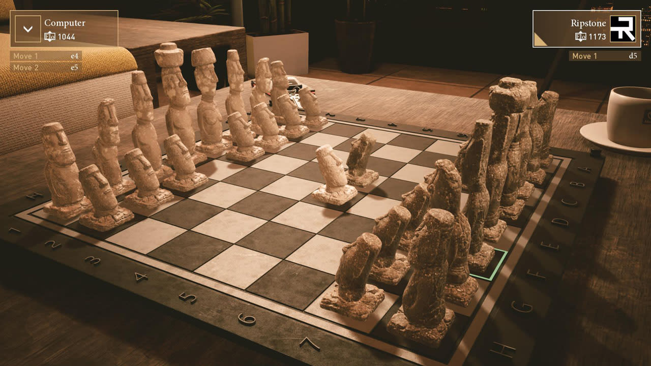 Chess Ultra: Easter Island chess set 2