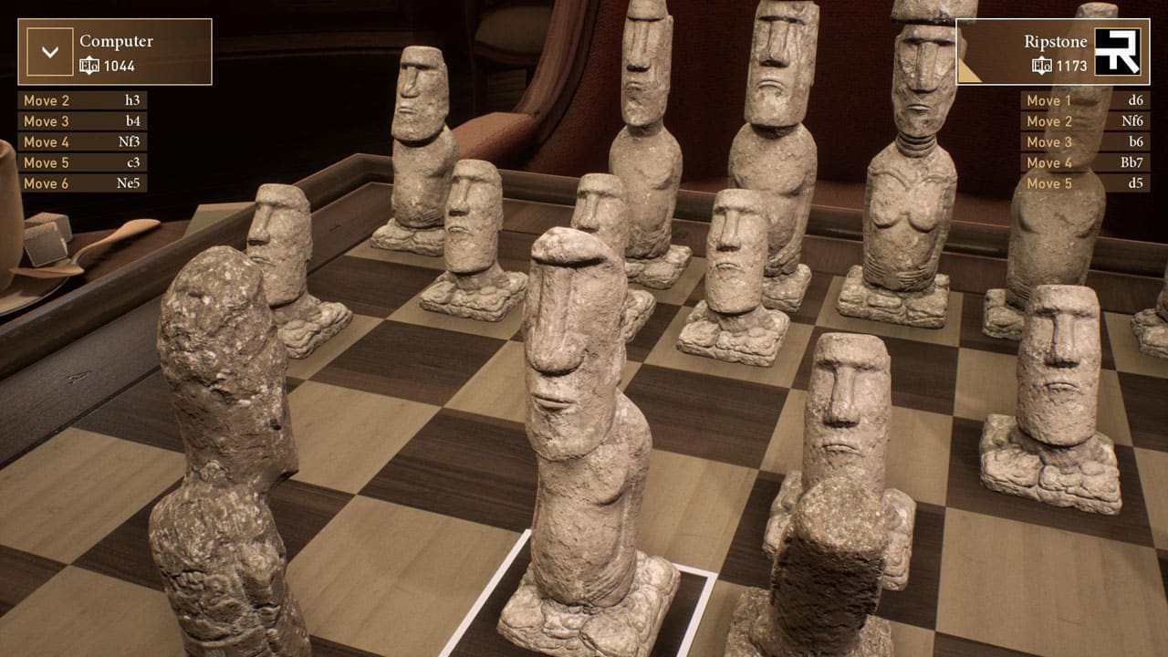 Chess Ultra: Easter Island chess set 4