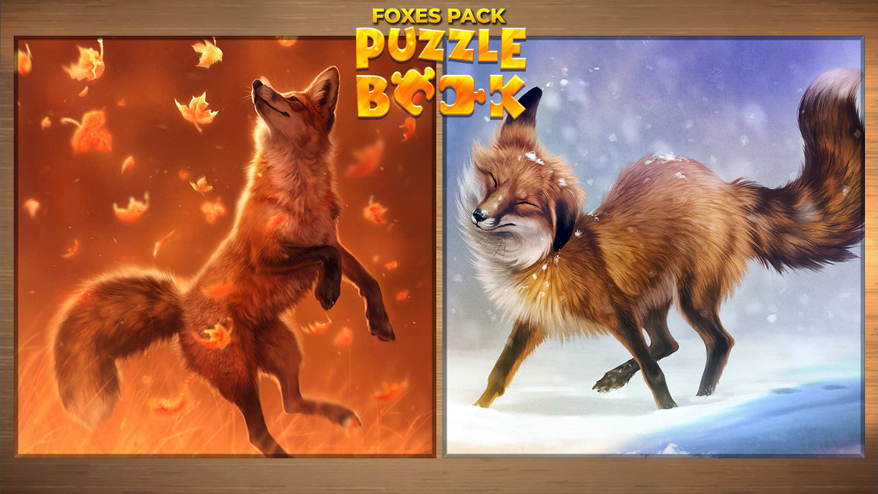 Puzzle Book: Foxes Pack 3