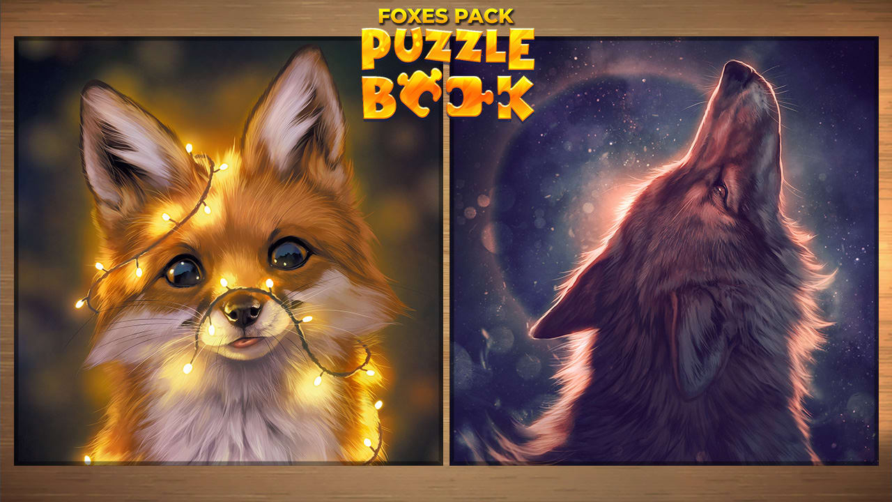 Puzzle Book: Foxes Pack 4