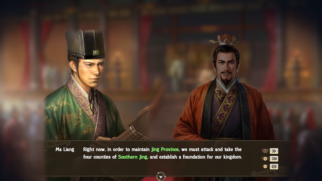 "The Subjugation of Southern Jing Province" Event Set 3