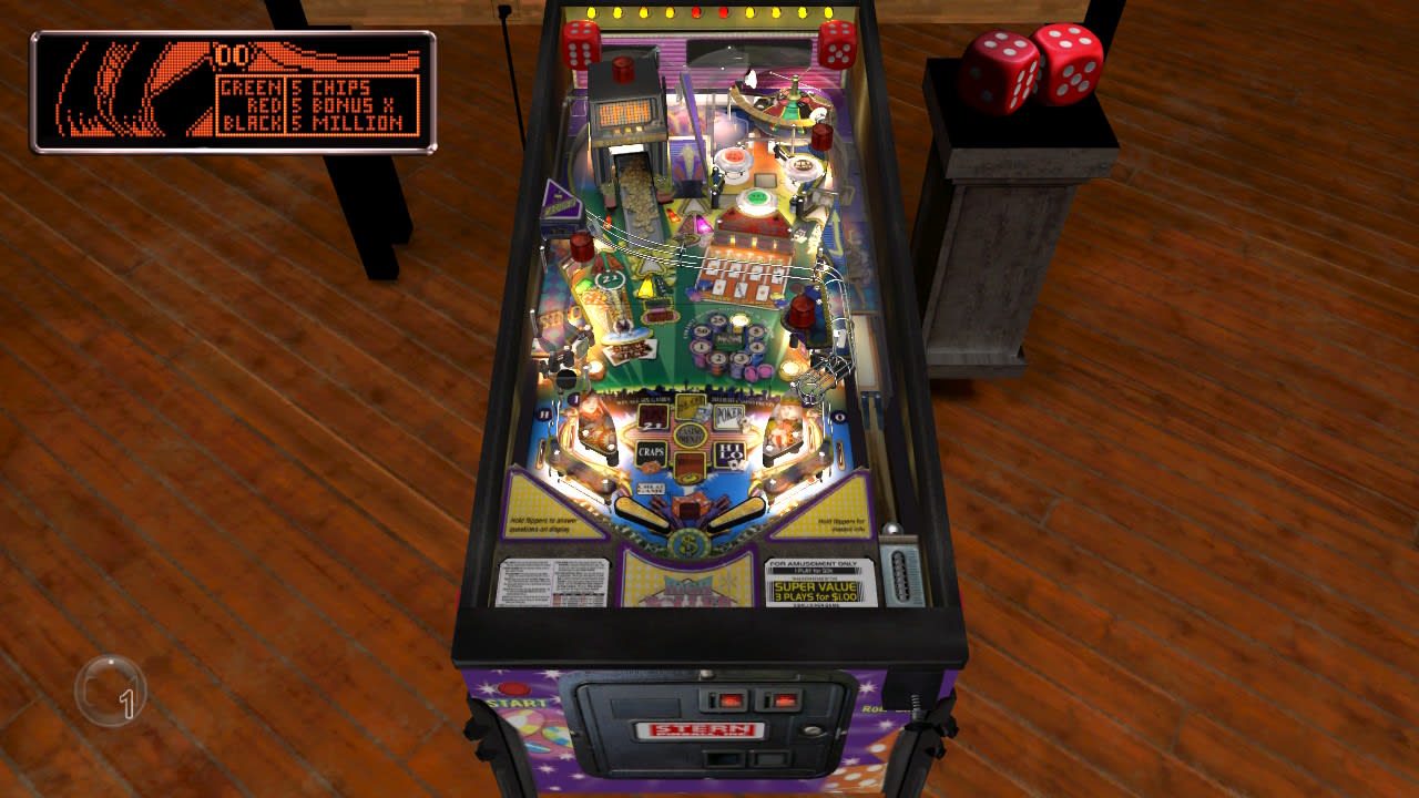 Stern Pinball Arcade: High Roller Casino™ 3