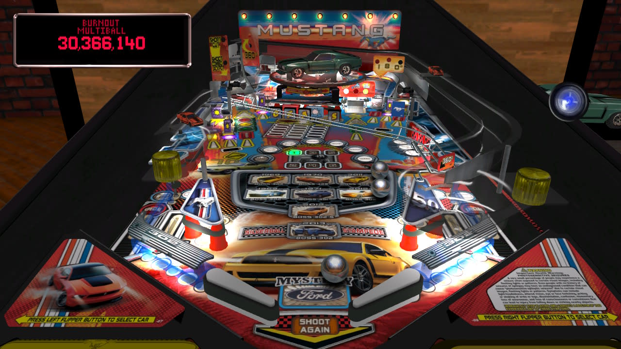 Stern Pinball Arcade: Mustang® Premium "Boss" 6