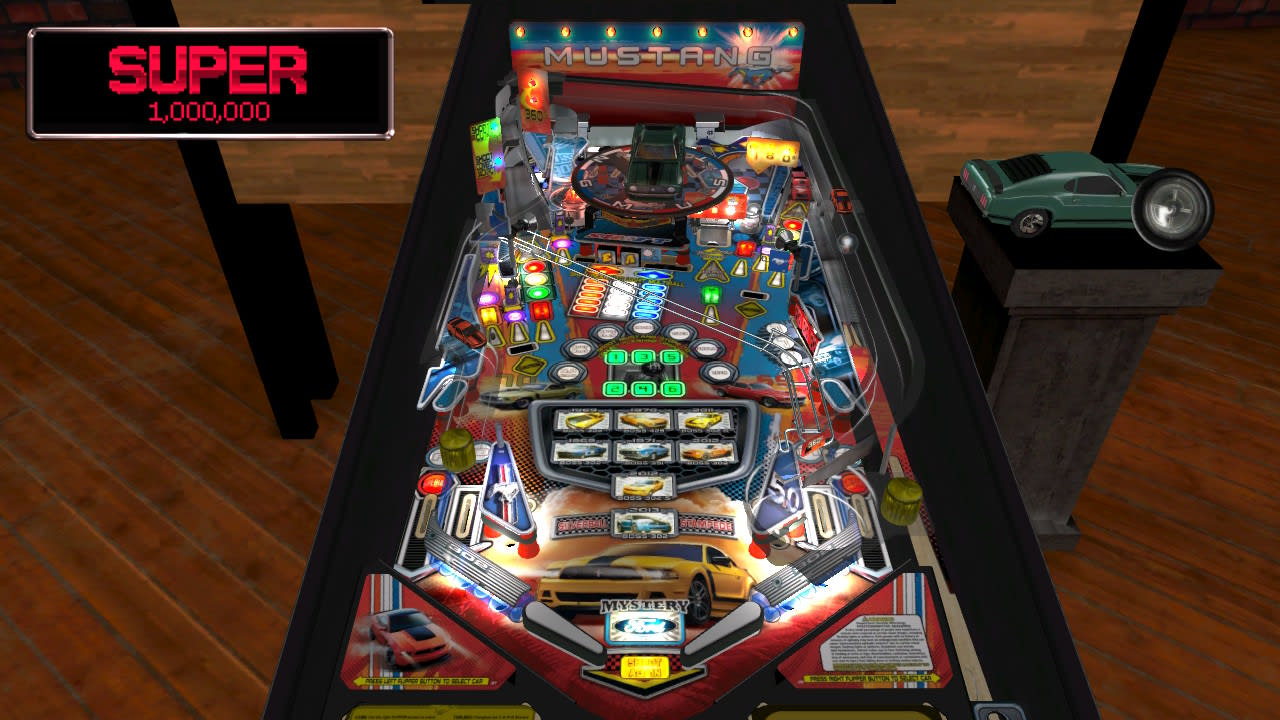 Stern Pinball Arcade: Mustang® Premium "Boss" 7