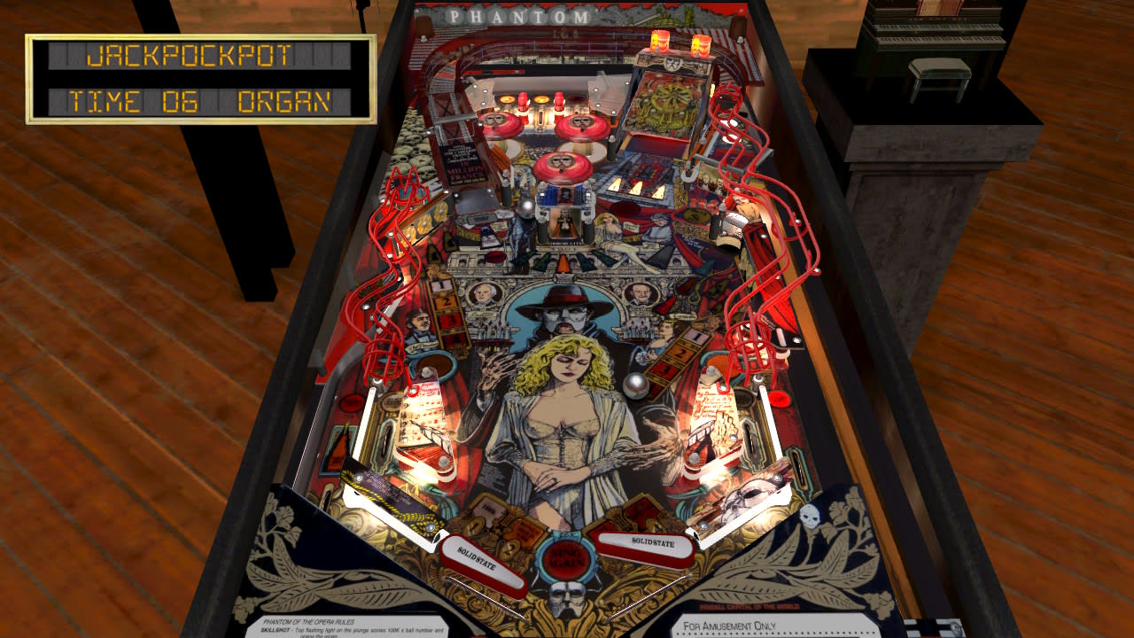 Stern Pinball Arcade: Phantom of the Opera™ 5