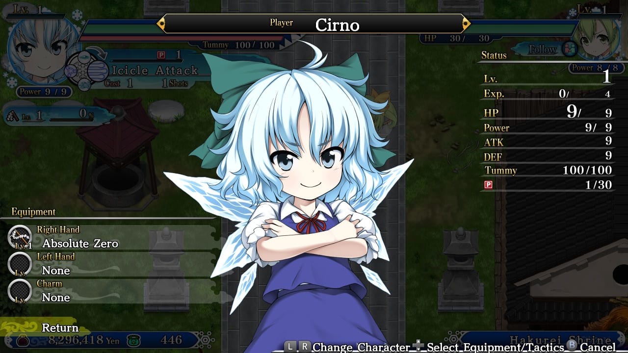 Playable Character - Cirno & New Partner - Daiyosei 2