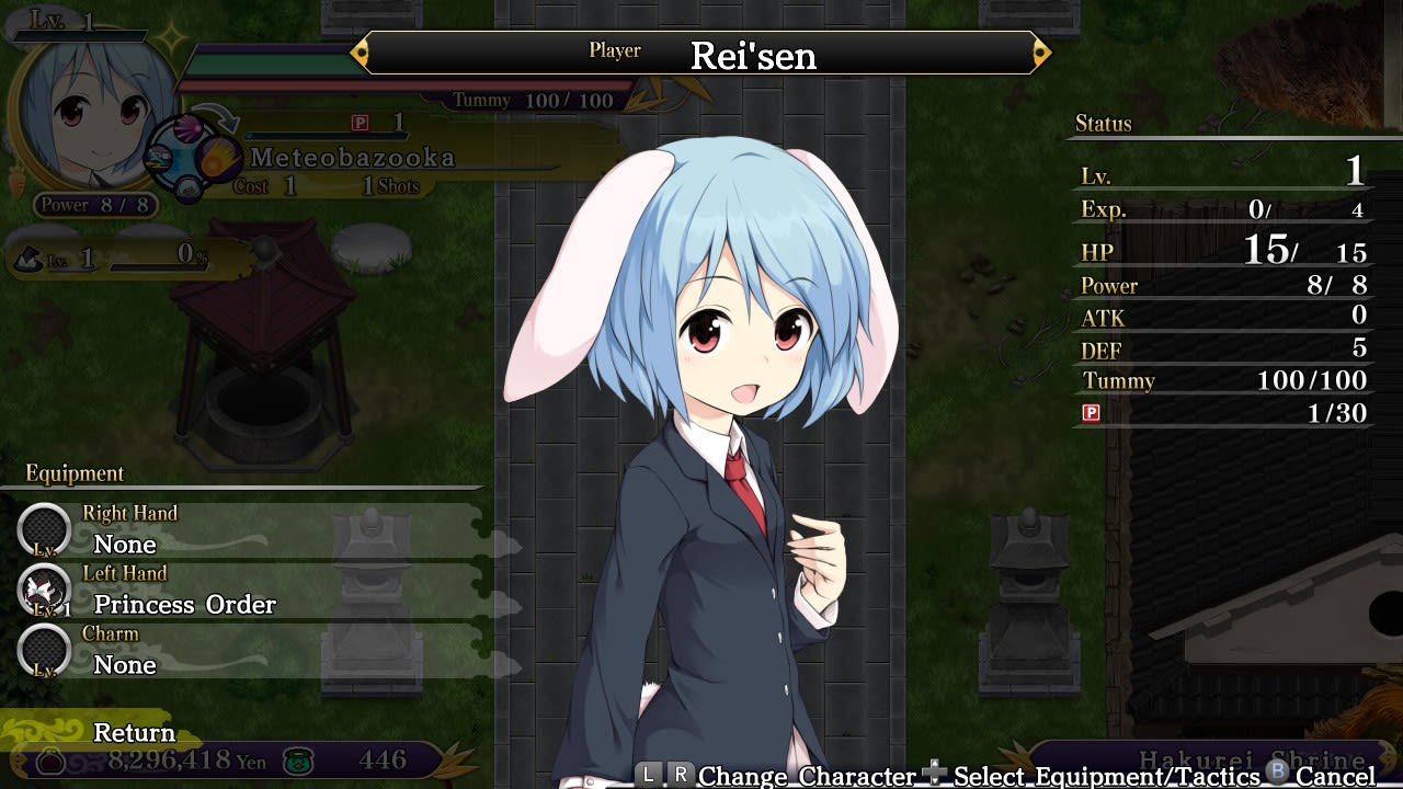 Playable Character - Rei'sen & Equipment 2