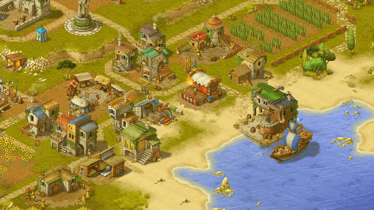 Townsmen - A Kingdom Rebuilt: The Seaside Empire  2