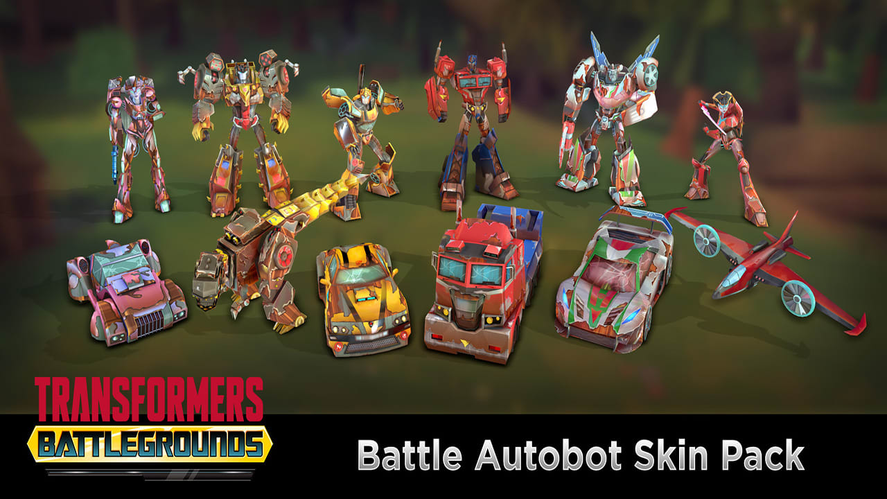 TRANSFORMERS: BATTLEGROUNDS – Battle Autobot Skin Pack 2