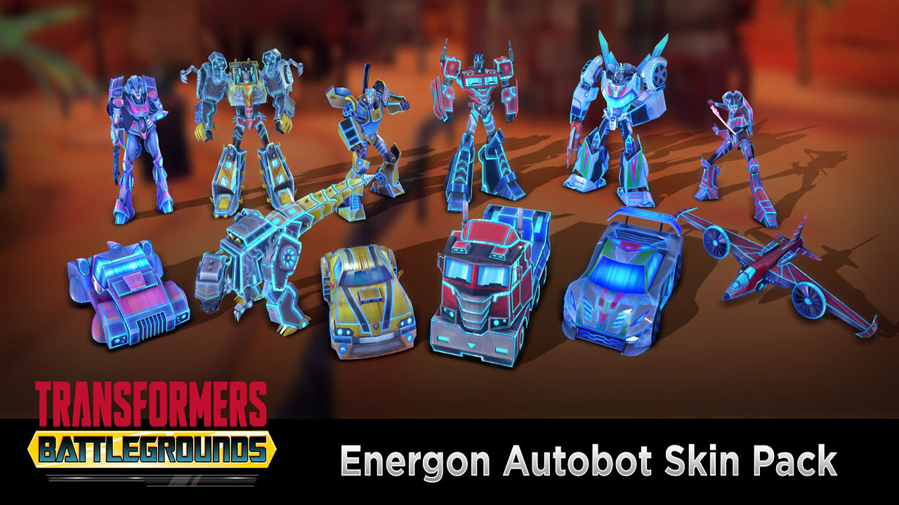 TRANSFORMERS: BATTLEGROUNDS – Energon Autobot Skin Pack 2