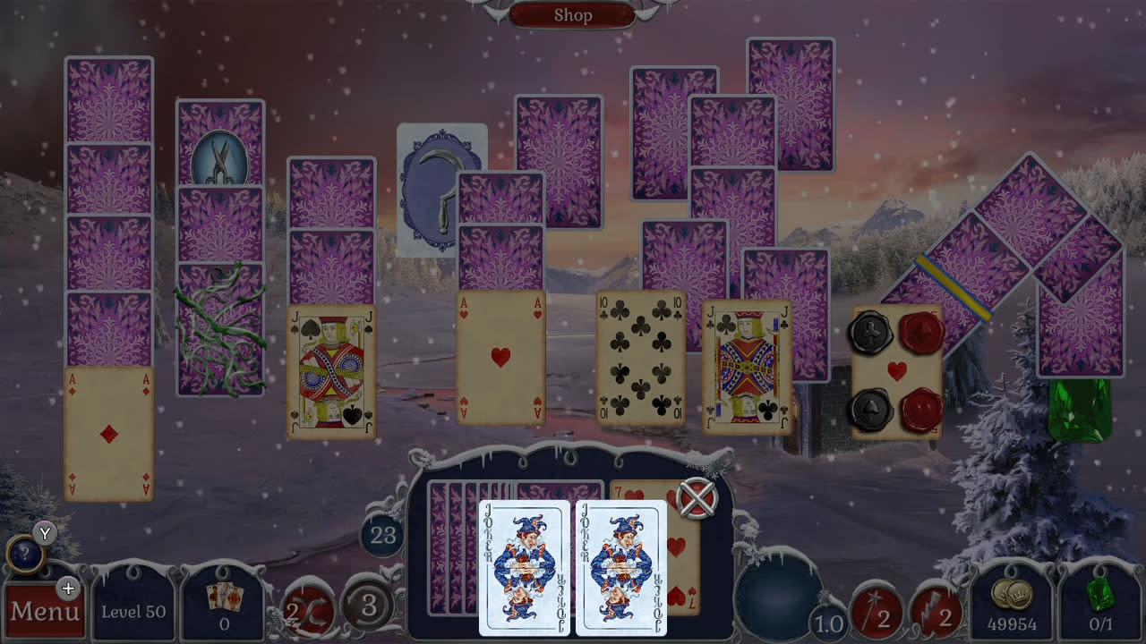 Jewel Match Solitaire: Winterscapes 3