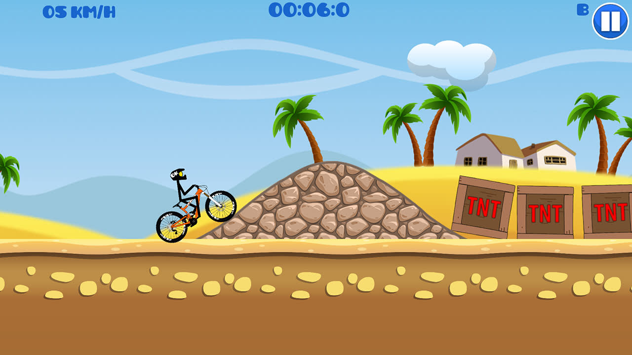 Mountain Bike Hill Climb Race: Real 2D Arcade Dirt Racing Games 2