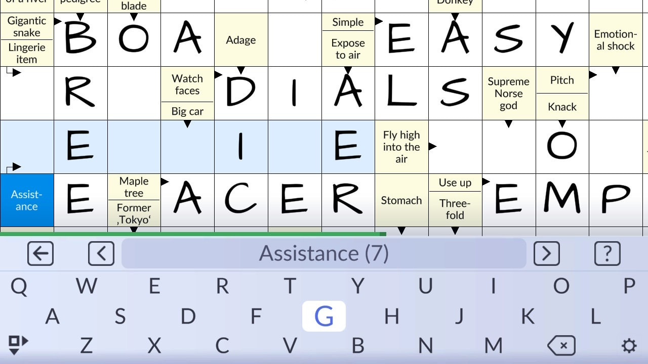 Pure Crosswords the best Crossword Puzzle Word Game ever para