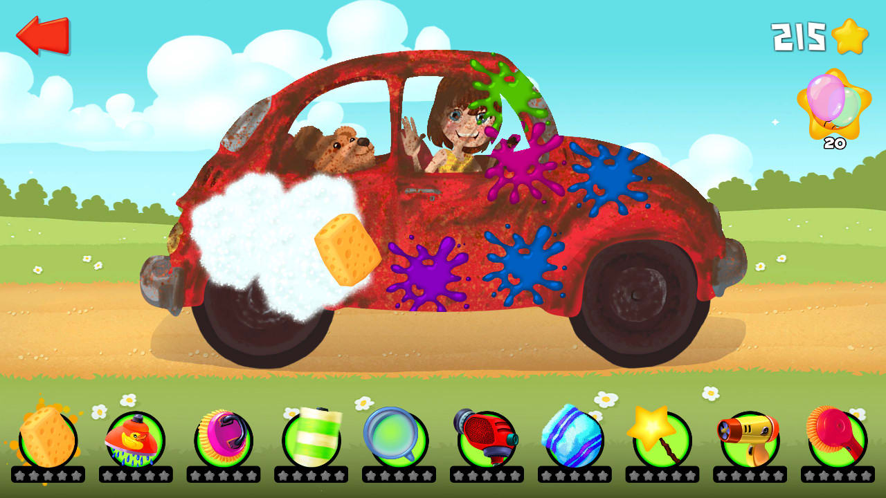 Car Wash – Cars & Trucks Garage Game for Toddlers & Kids 2