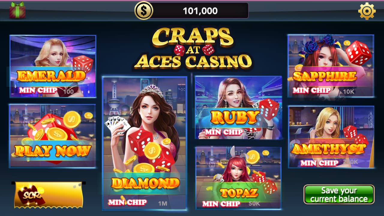 Craps at Aces Casino 3