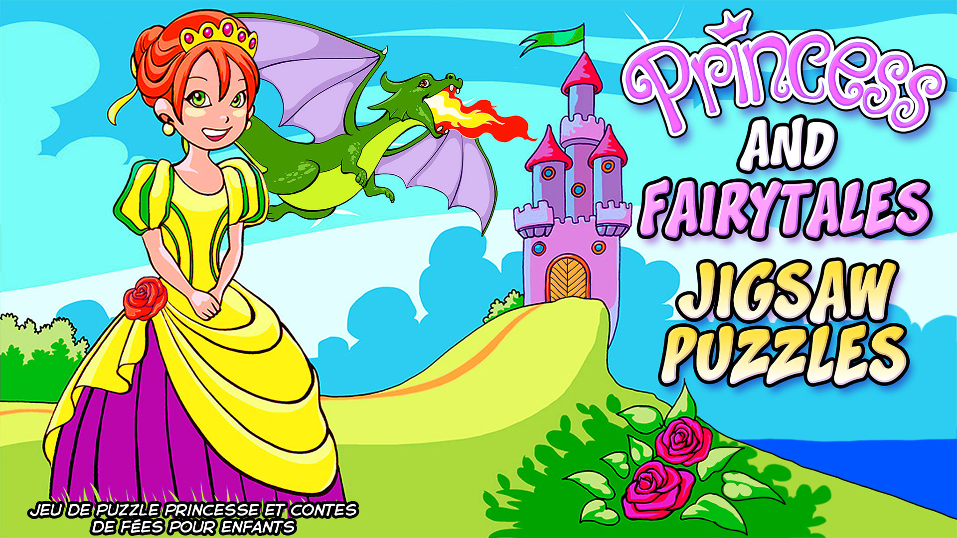 Princess and Fairytales Jigsaw Puzzles - Puzzle Game for Kids 1