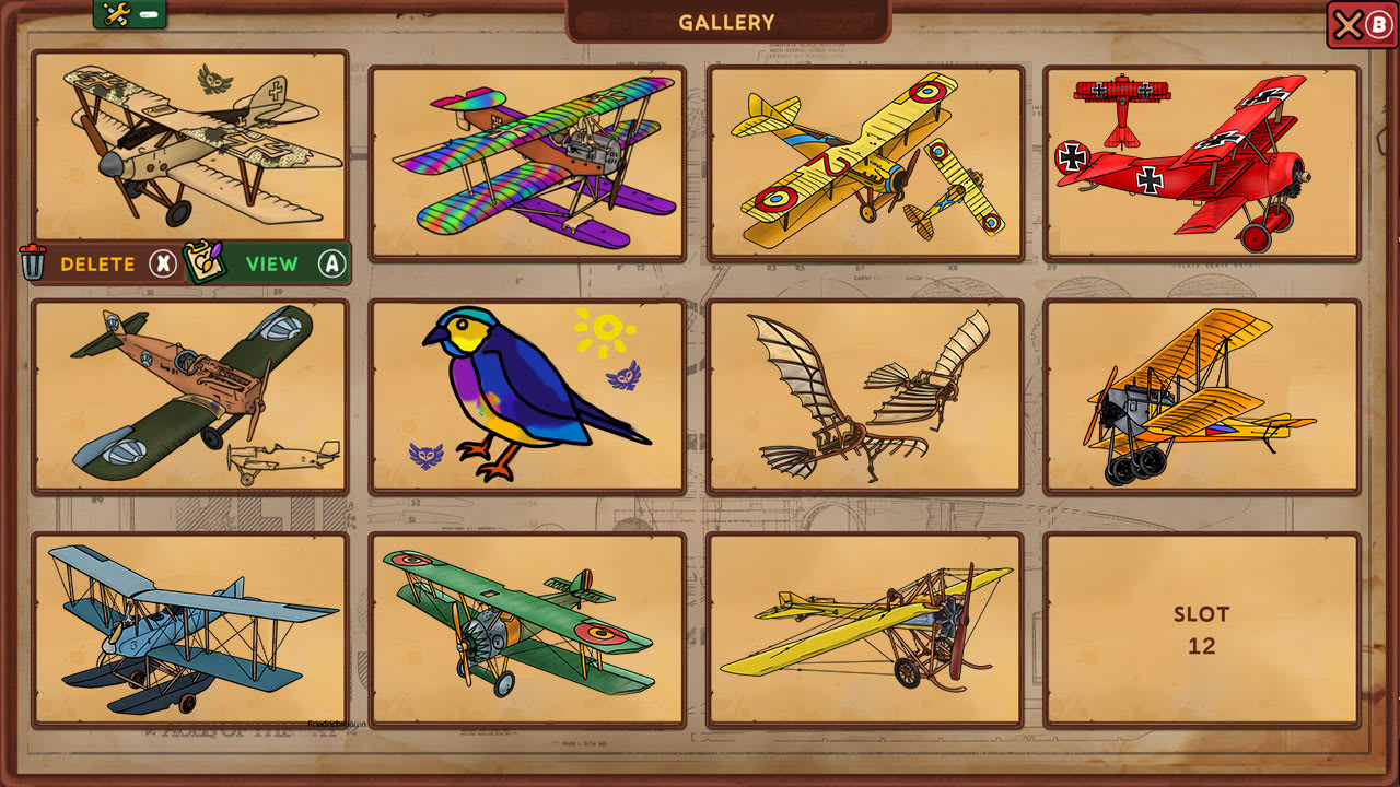 Red Wings: Coloring Planes 7