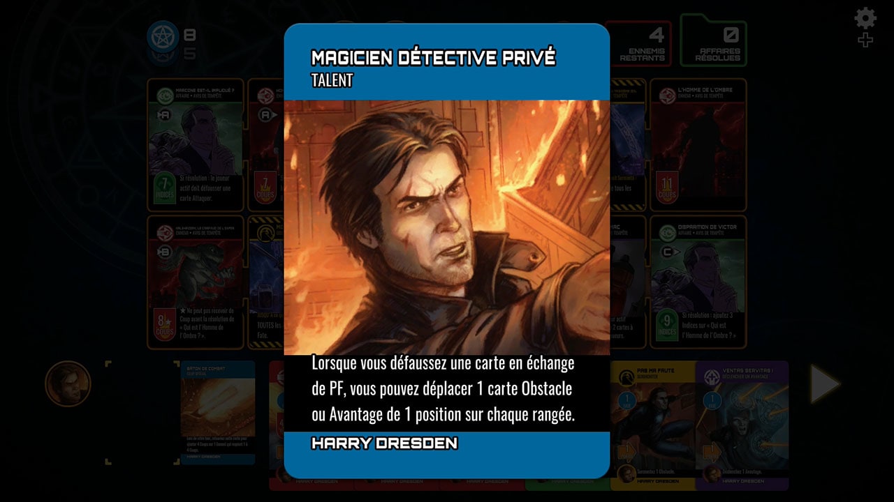 The Dresden Files Cooperative Card Game 4
