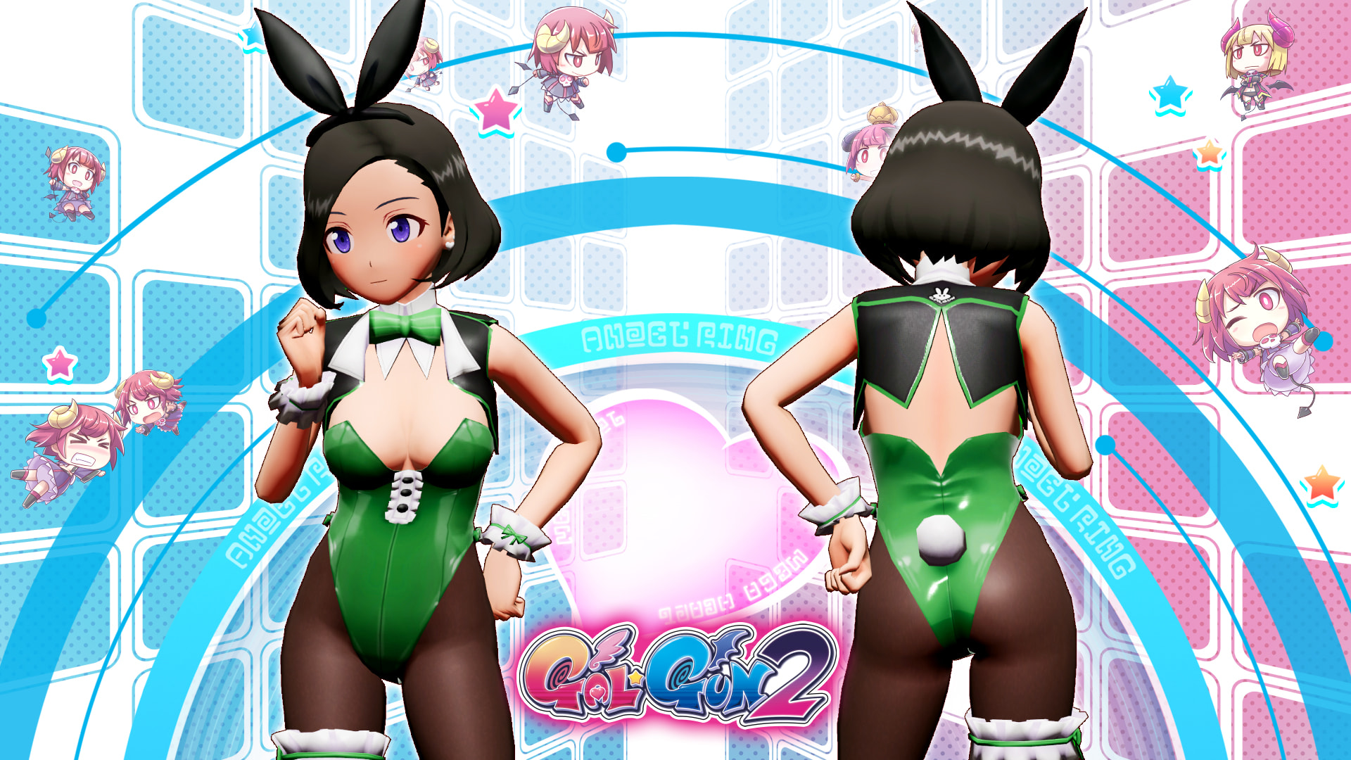 Gal*Gun 2 - Classy Bunny Girl Set 1