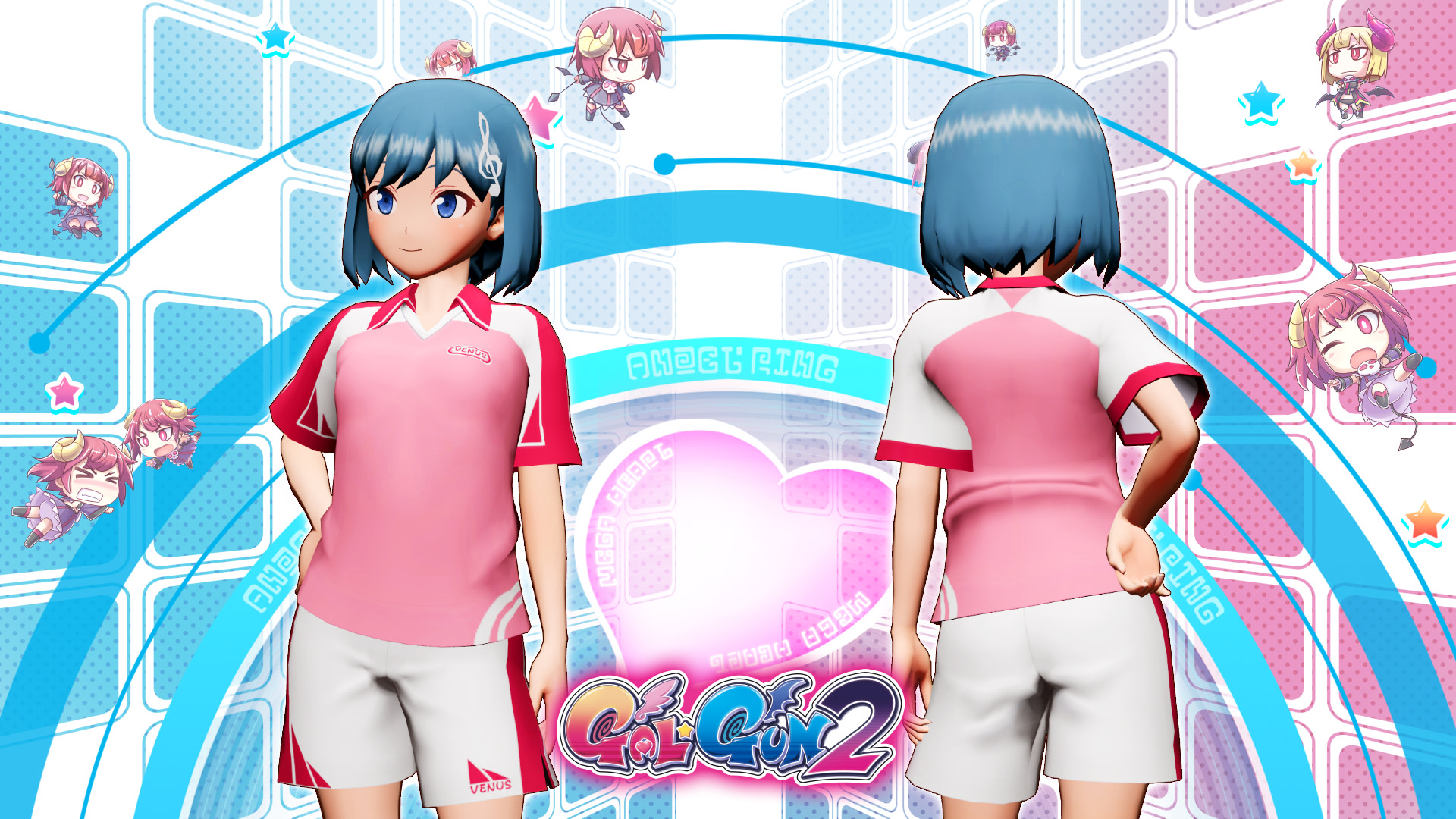 Gal*Gun 2 - Venus Soccer Uniform Set 1