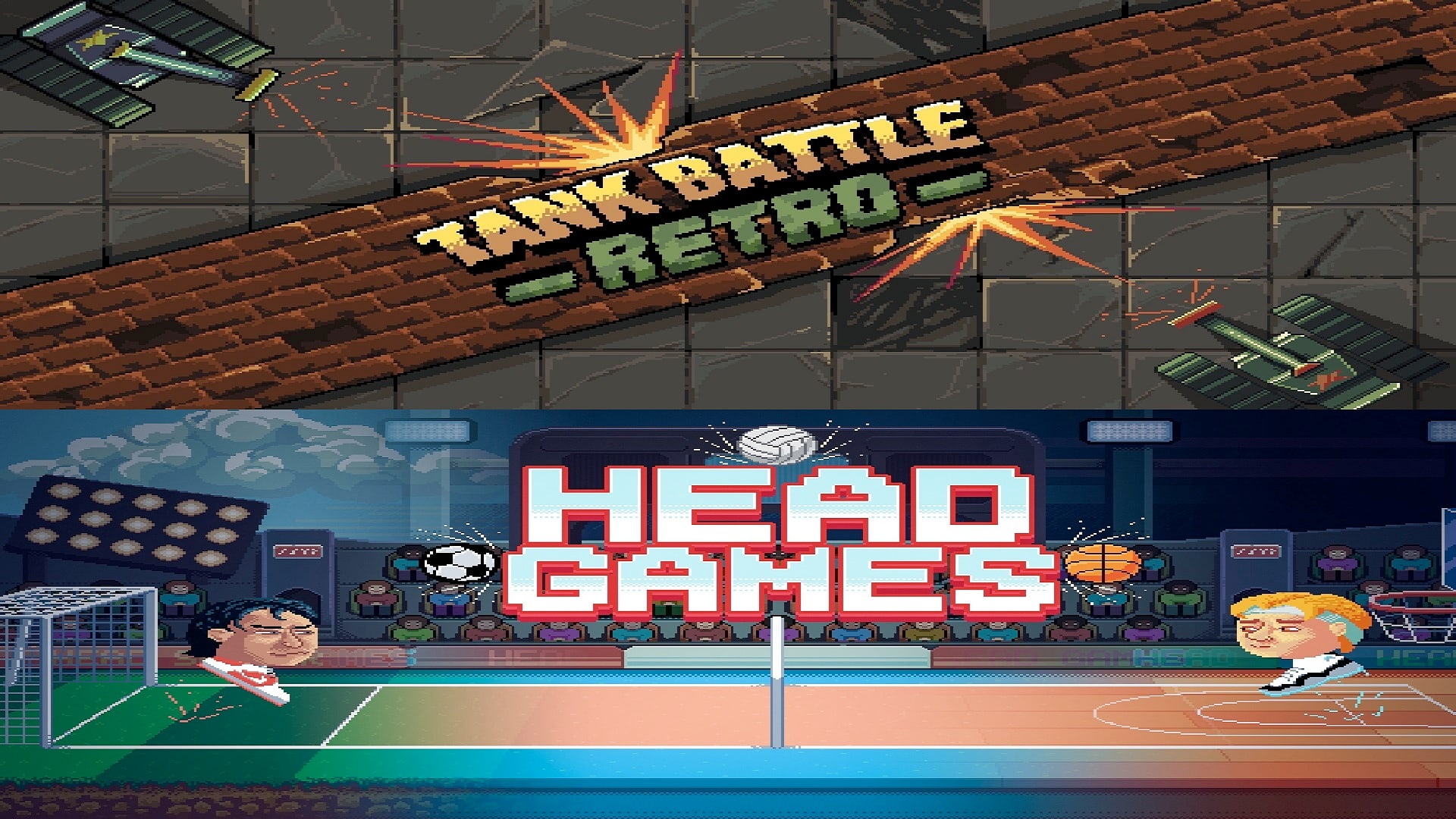 Head Games and Tank Battle Retro 1