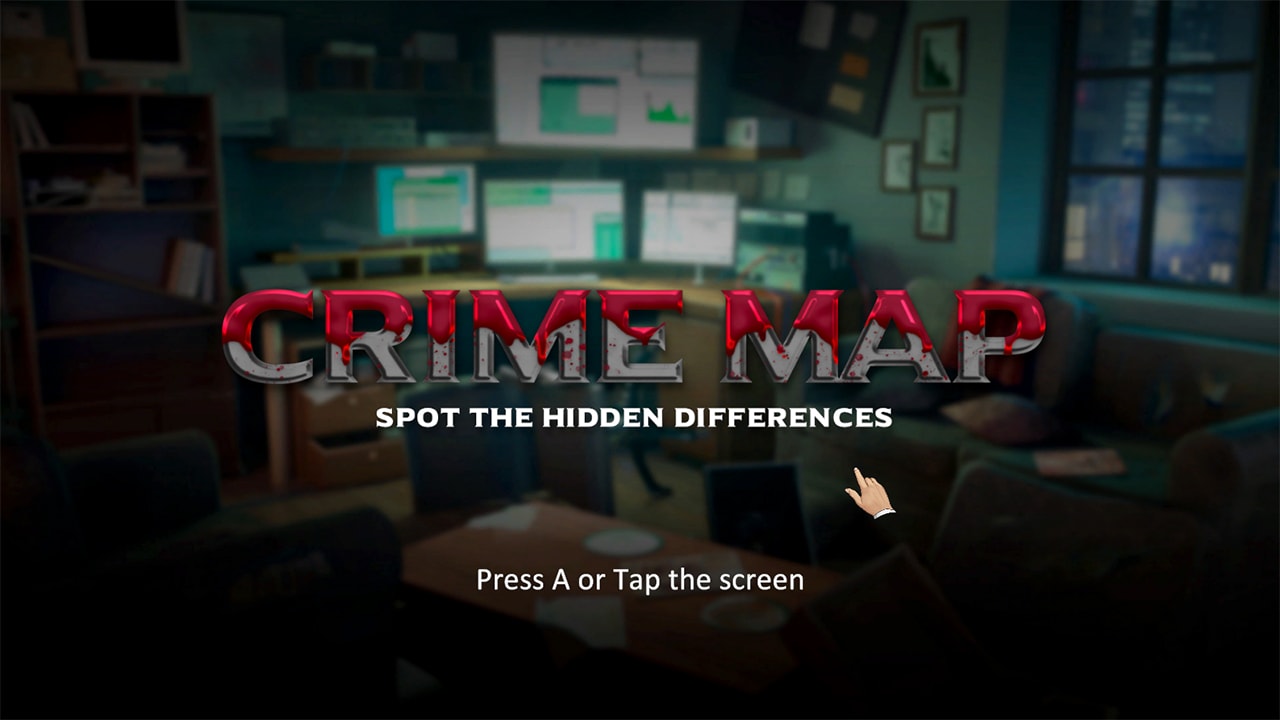 Crime Map: Spot the Hidden Differences 2