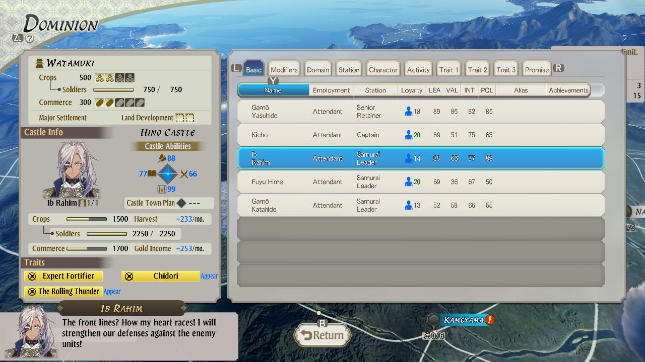 New Officer Data for "NOBUNAGA'S AMBITION: Awakening Complete Edition" Collaborating NIJISANJI's VTuber "Ibrahim" 4