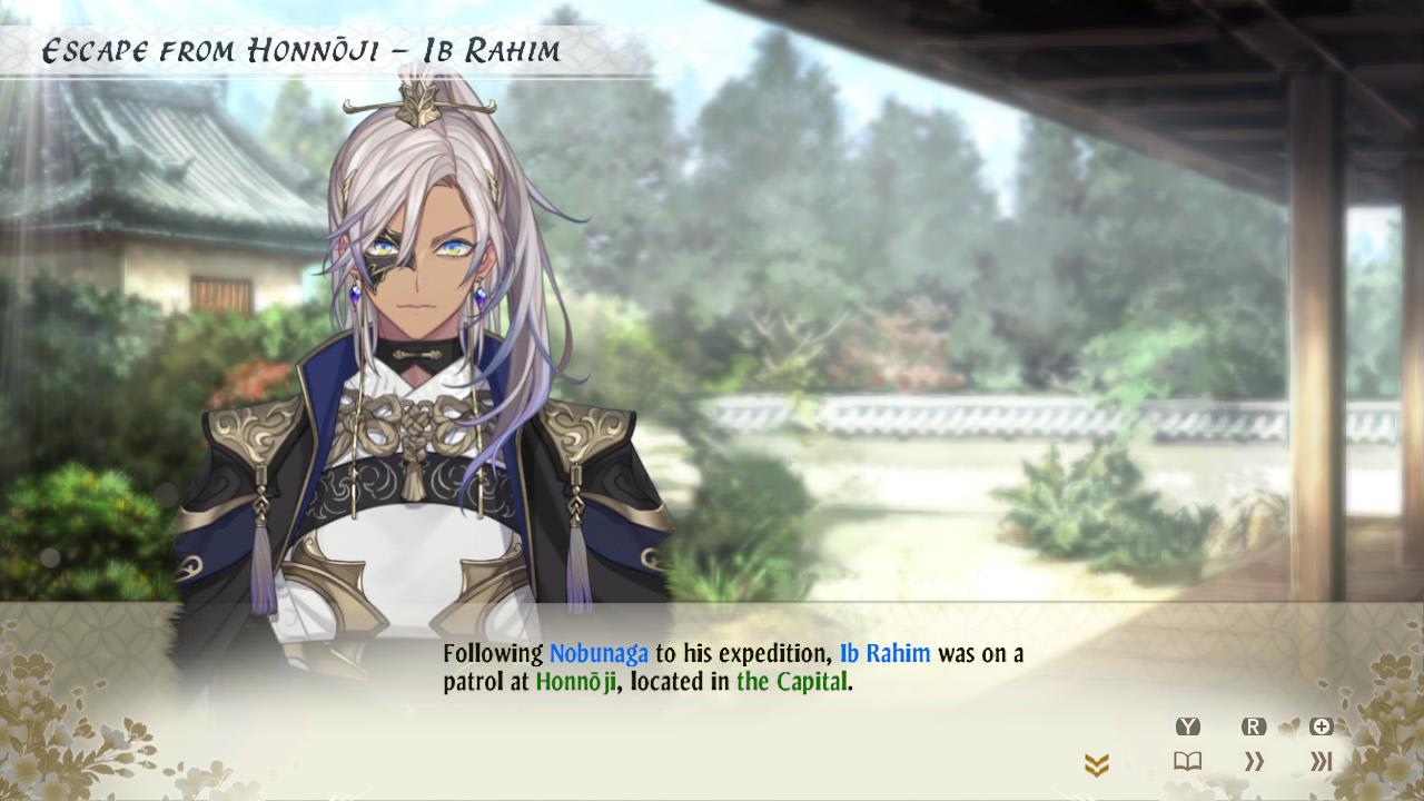 New Officer Data for "NOBUNAGA'S AMBITION: Awakening Complete Edition" Collaborating NIJISANJI's VTuber "Ibrahim" 2