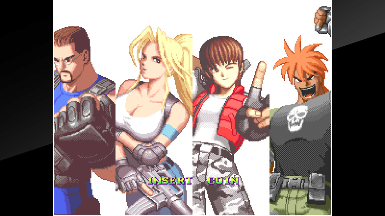 ACA NEOGEO SHOCK TROOPERS 2nd Squad 2