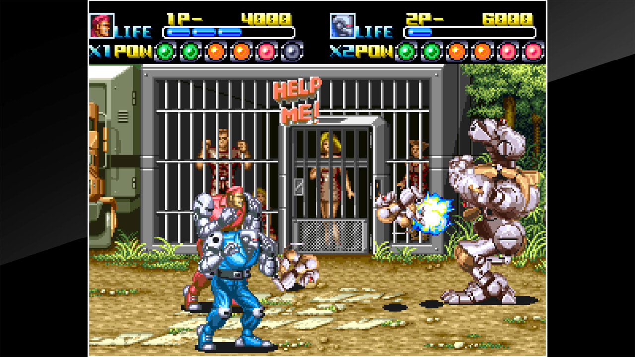 ACA NEOGEO ROBO ARMY 4