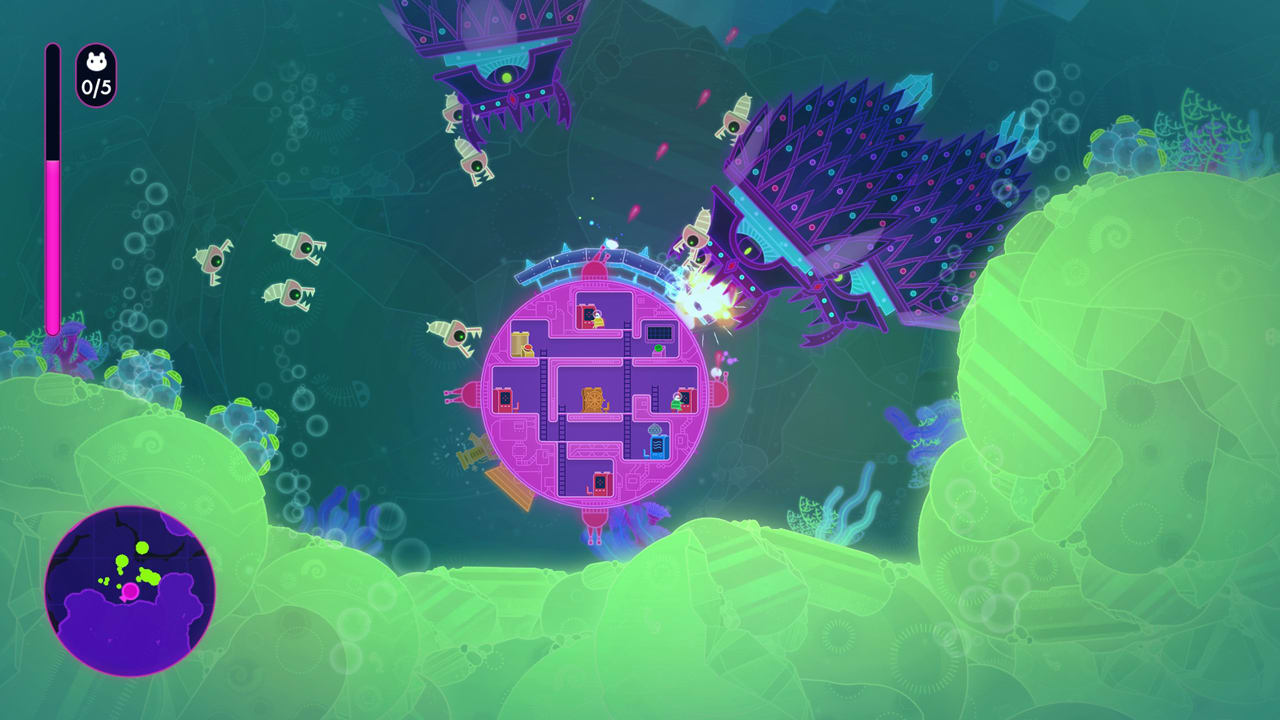 Lovers in a Dangerous Spacetime 7