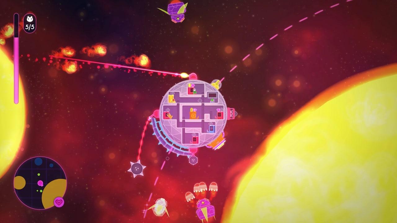 Lovers in a Dangerous Spacetime 8