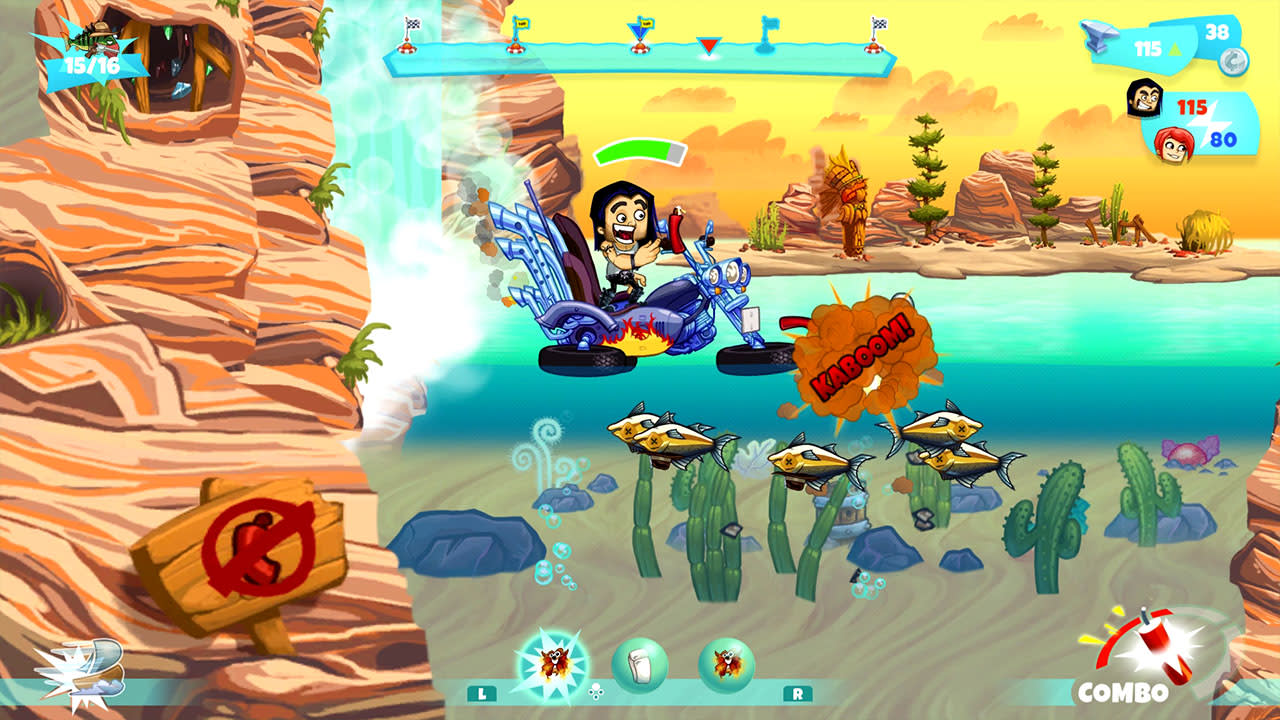 Dynamite Fishing - World Games 5
