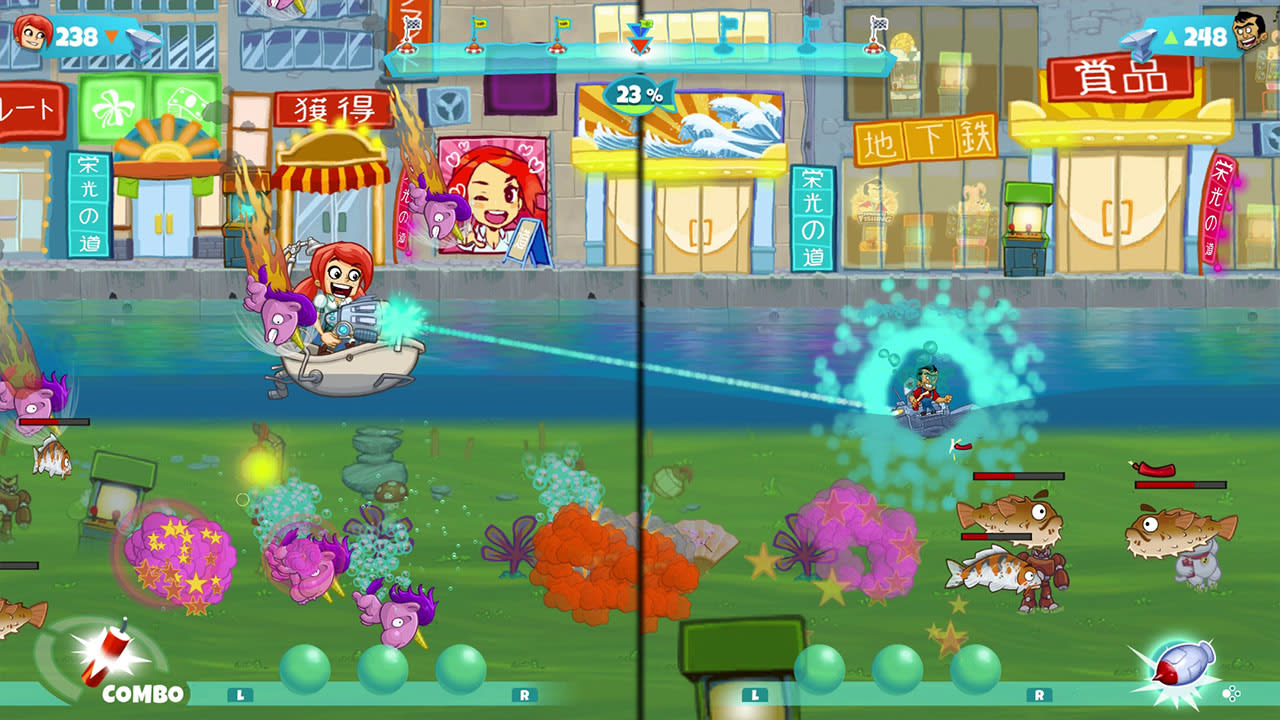 Dynamite Fishing - World Games 4