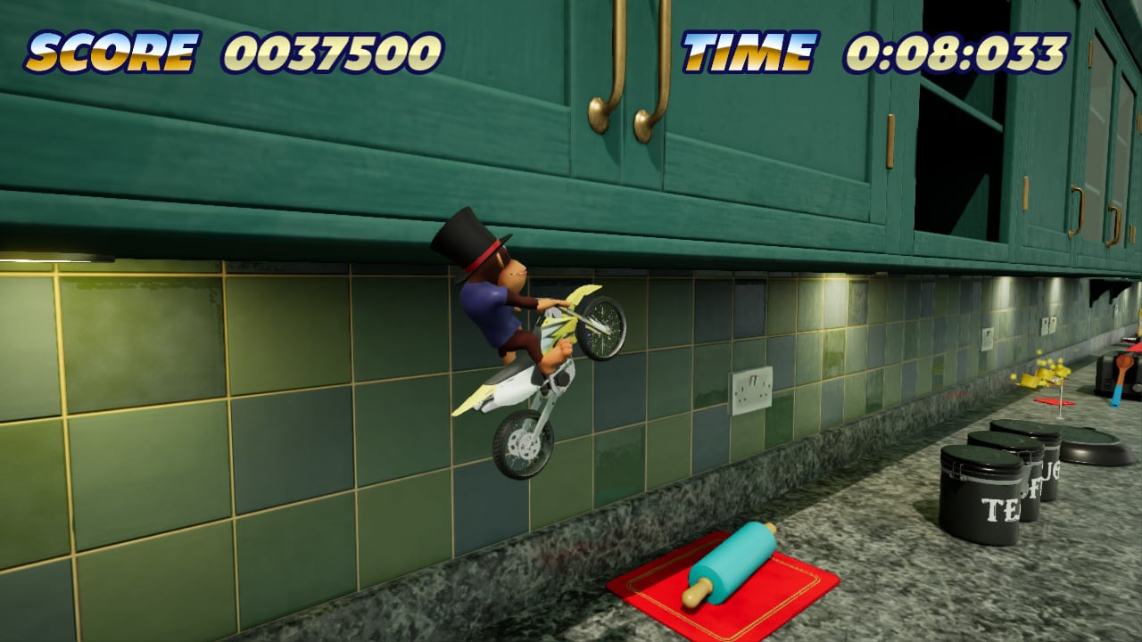 Toy Stunt Bike: Tiptop's Trials 4