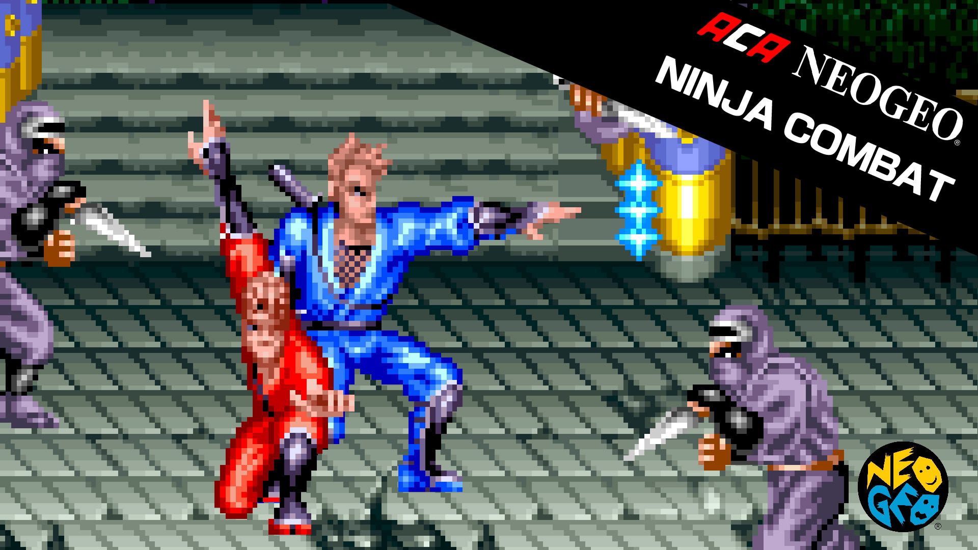 ACA NEOGEO NINJA COMBAT 1