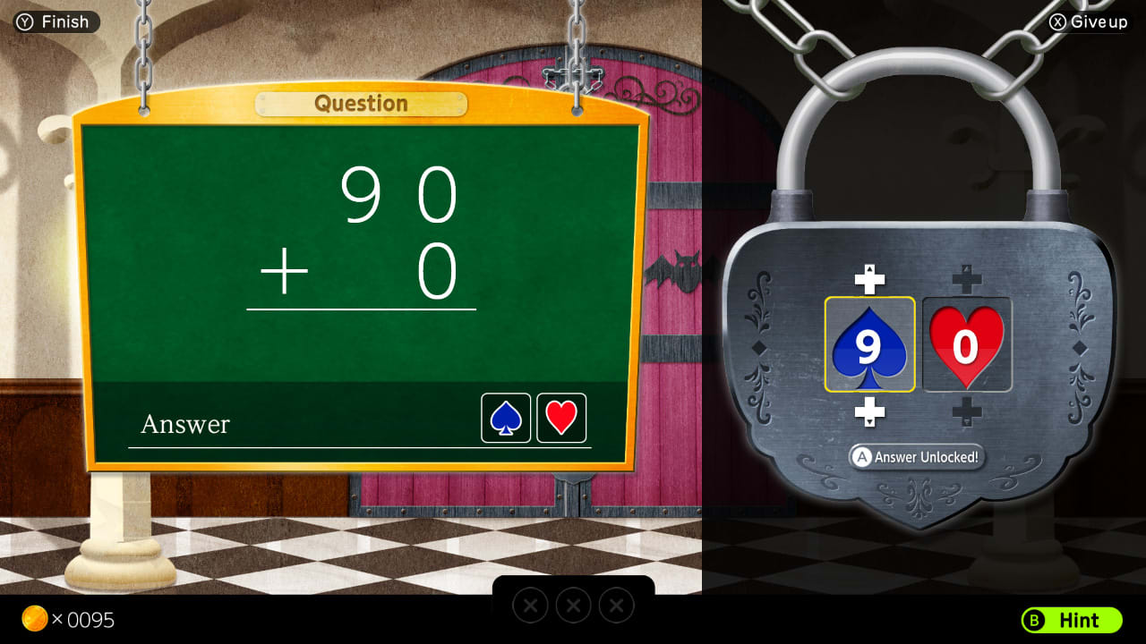 Calculation Castle : Greco's Ghostly Challenge "Addition" 5
