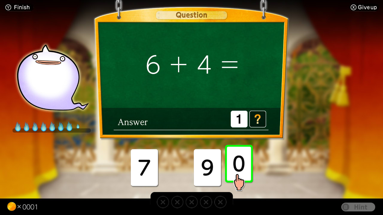 Calculation Castle : Greco's Ghostly Challenge "Addition" 4