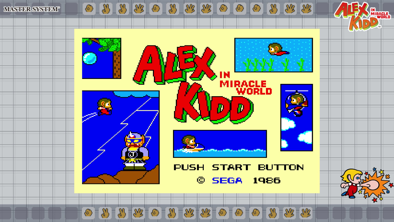 SEGA AGES Alex Kidd in Miracle World 2
