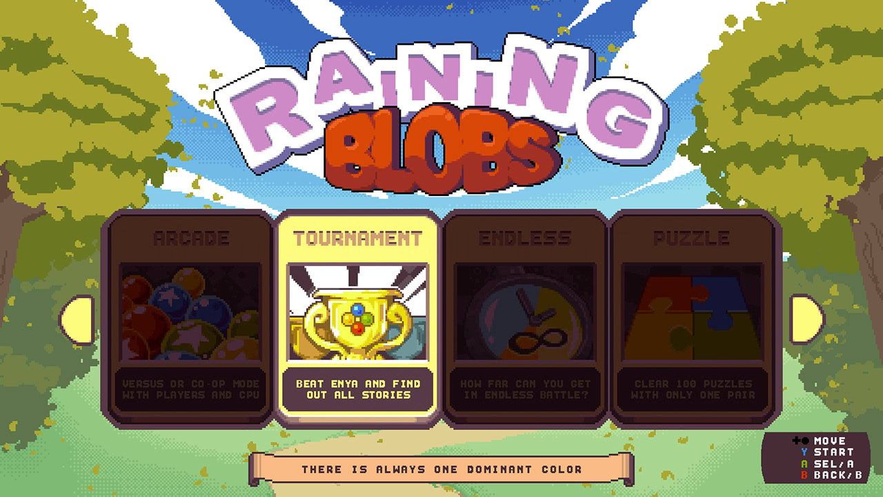 Raining Blobs 4