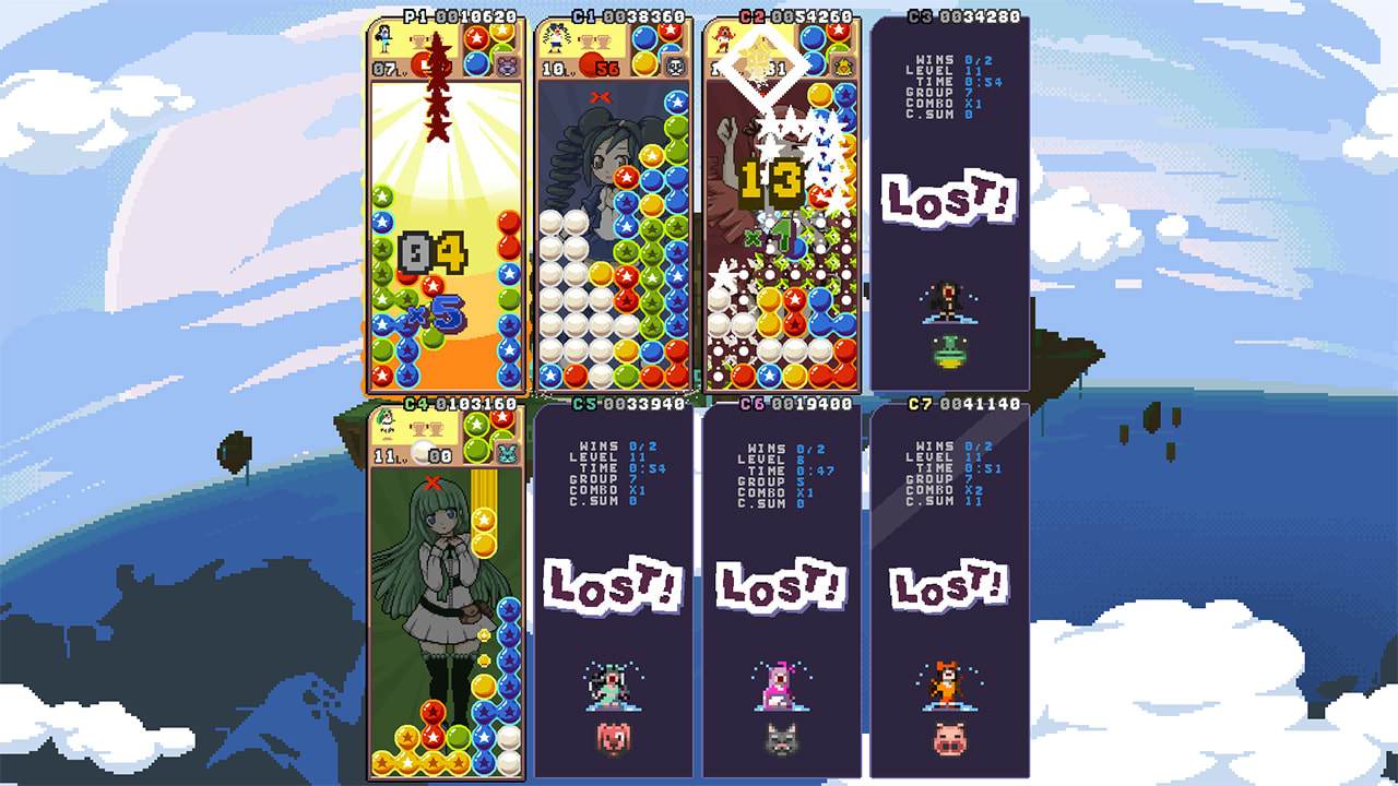 Raining Blobs 5