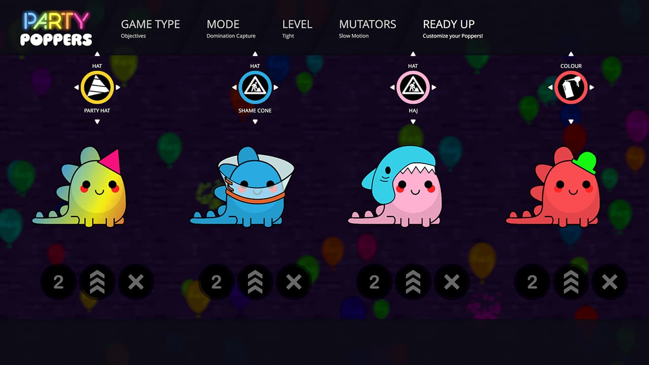 Party Poppers 2