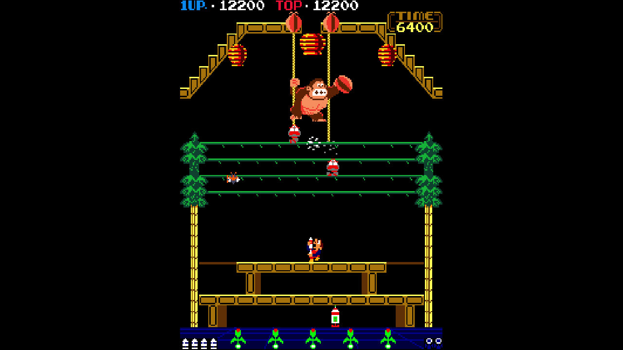 Arcade Archives DONKEY KONG 3 4